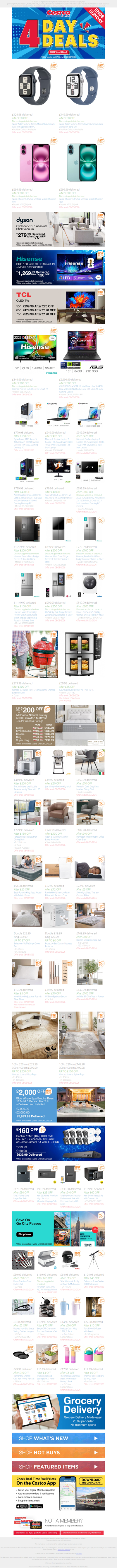 4 Day Deals Starts Now! £70 OFF Dyson Cyclone V10™ Absolute Stick Vacuum NOW £279.99