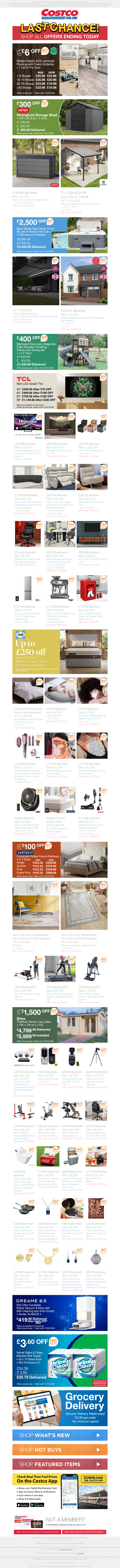 Last Chance to Shop Offers Ending TODAY! £160 OFF TCL 65” Mini LED Smart TV NOW £469.98