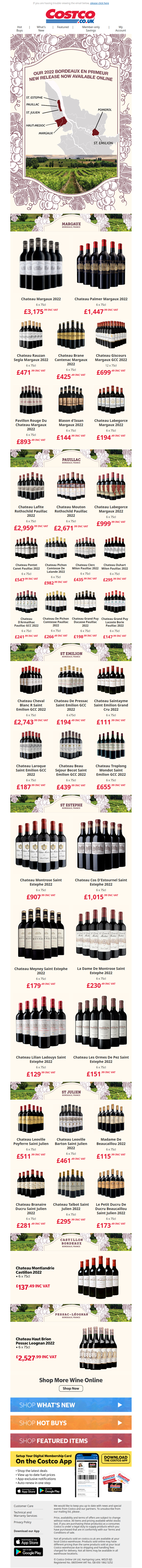 Get to Know Our Special Selection of 2022 Bordeaux Wines🍷