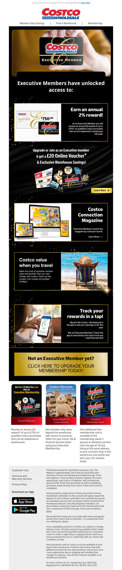 It pays to be an Executive member! ✨ Upgrade and start earning today