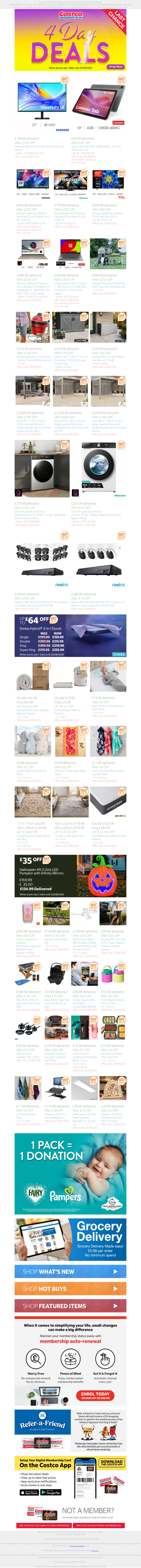Last Chance for 4 Day Deals! ONLY £99.99 for Lenovo Tab 10.1” Tablet with Case After £45 OFF