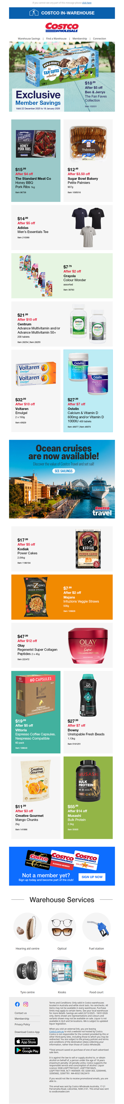 Warehouse savings you can’t miss!