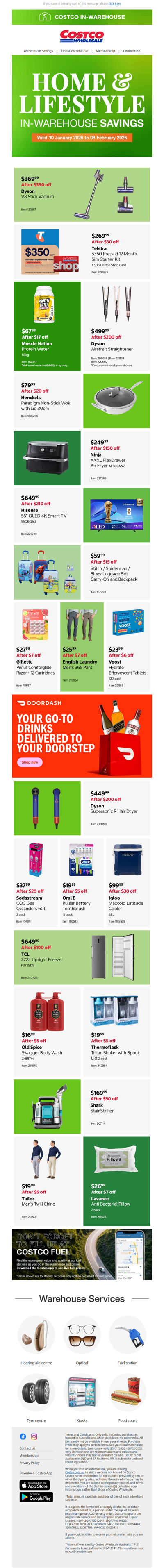 Upgrade your home appliances and save in-warehouse!