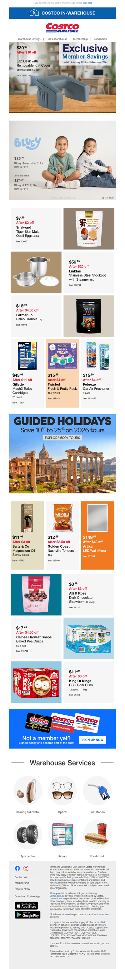 Save on your favourite grocery staples and more!