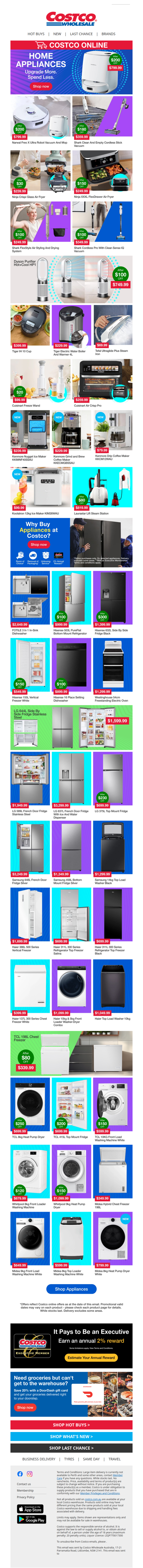 Shop Home Appliances for Less