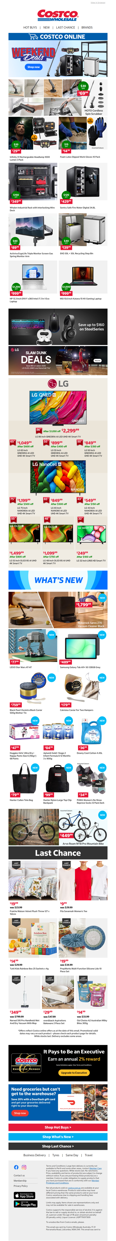 Weekend Deals Just Arrived!