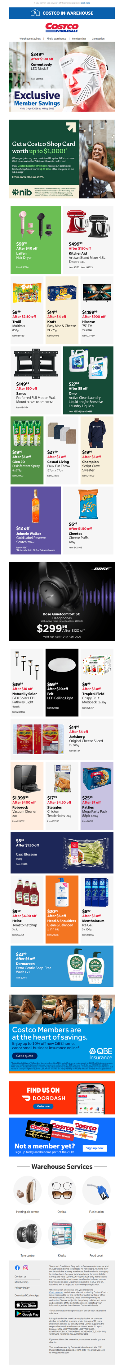 Don’t miss these new warehouse savings