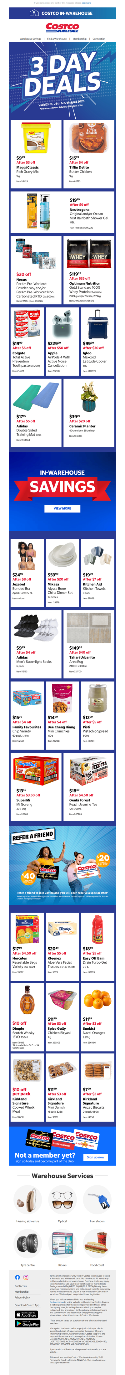 Three days. Big value. Let’s go