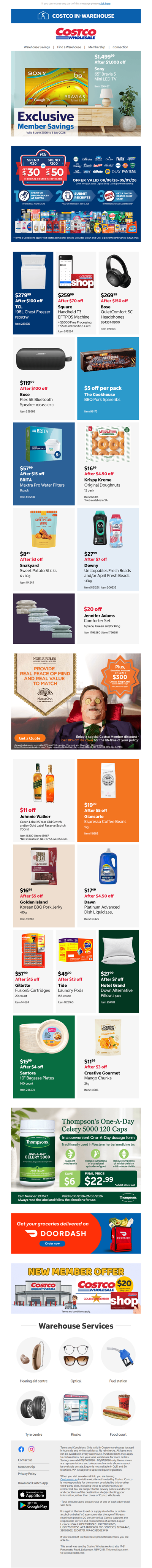 Exclusive Warehouse Savings Now Live!