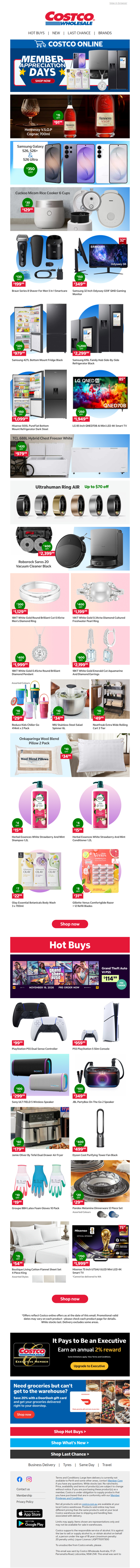 More Member Appreciation Deals Inside