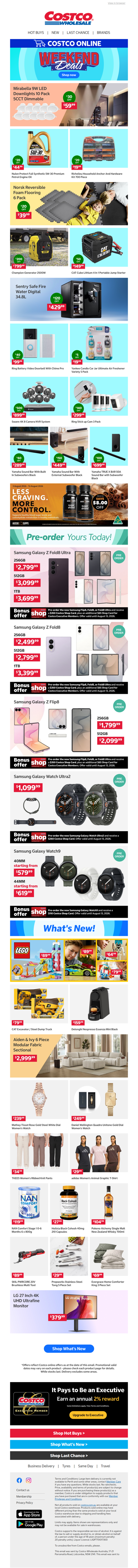 Weekend Deals ⚡