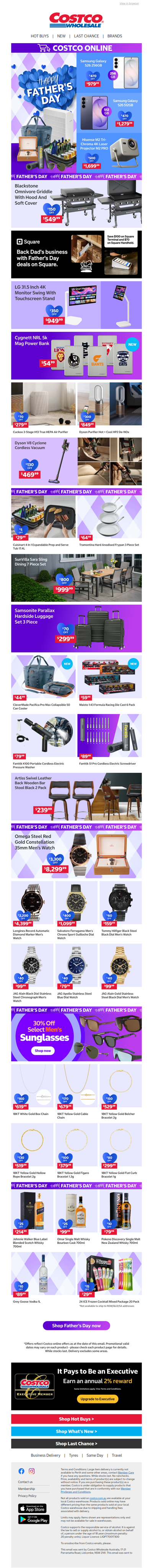 Celebrate Dad with Member-only Deals!