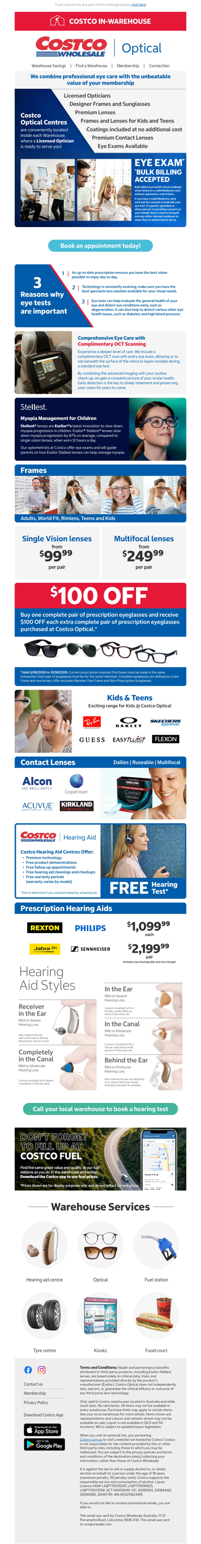 Optical & Hearing Aid Centres
