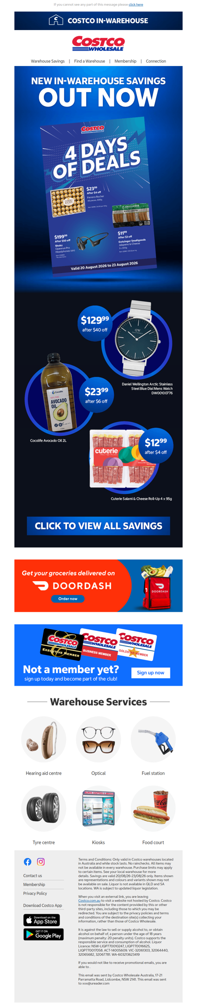 4 Day Deals are Live!