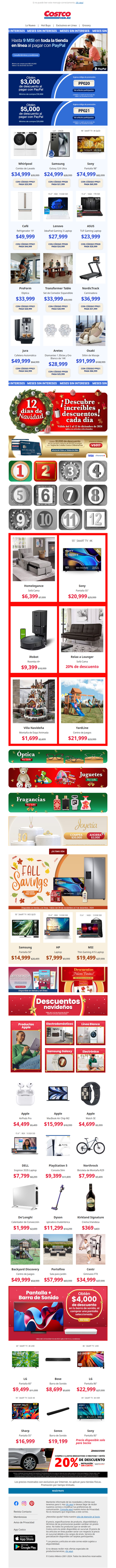 Hasta 9 MSI al Pagar con PayPal 📢 + Día 2 de 12 🎄