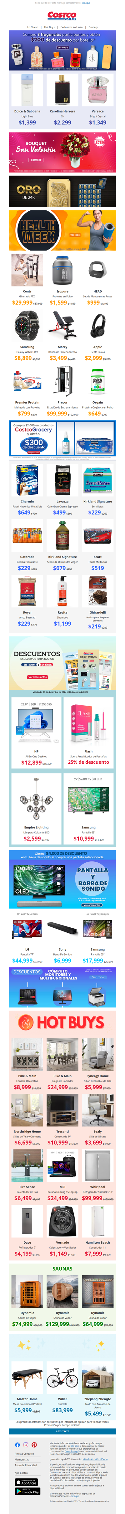 Health Week 🏃‍♂️ + $200 de Descuento en Fragancias