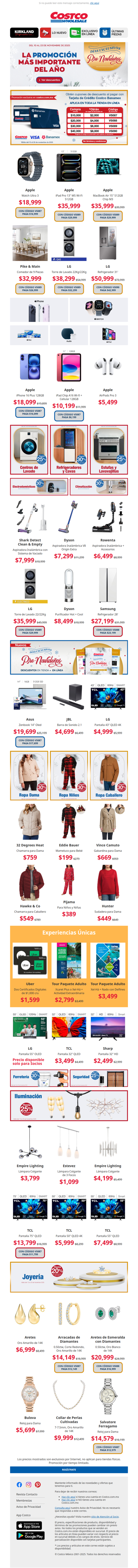 🥳 ¡Obtén Descuentos Adicionales con tu TDC Costco Banamex!