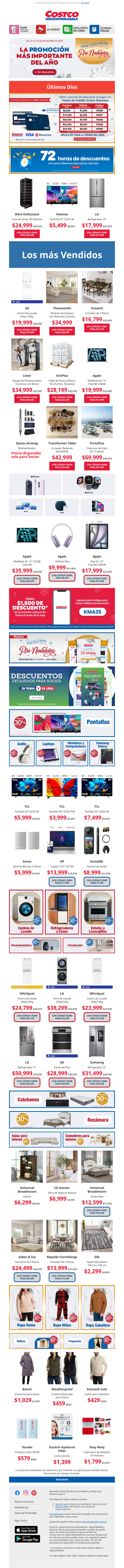 🤩Obtén $1,500 de Descuento en tu Primera Compra en Línea a través de la App.