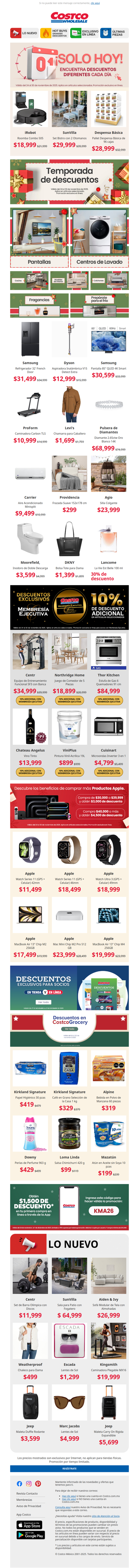 ¡Llegó la Temporada de Descuentos a Costco en Línea! 🎄