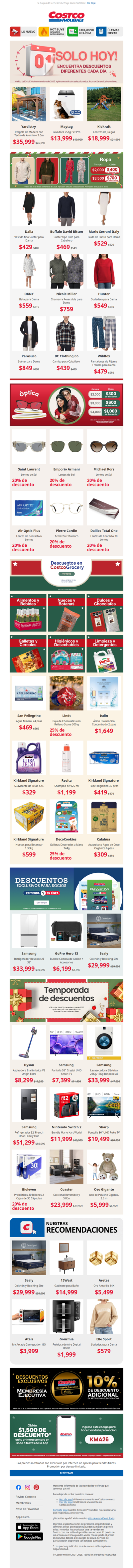 Hasta $700 de Descuento en Ropa | 📆 Encuentra Descuentos Diferentes cada Día