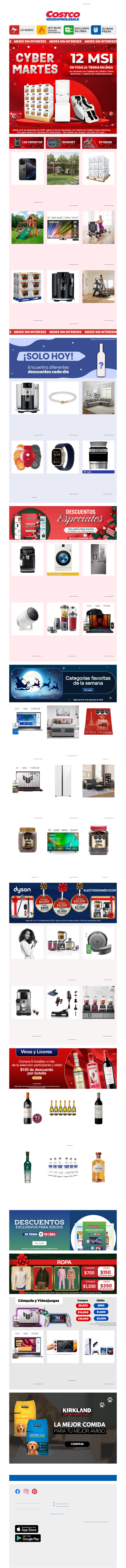 Cyber Martes de MSI en Todas tus Compras en Línea ⚡️❤️