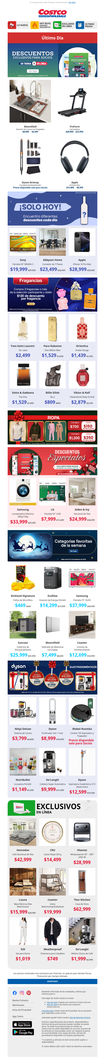 ¡Último Día! 🧨 Descuentos Irresistibles en Tienda y en Línea