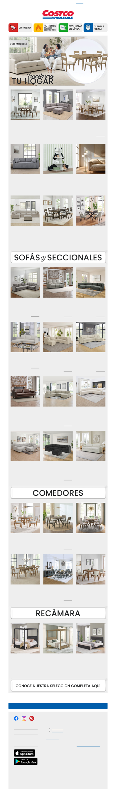 Transforma tu Hogar con la Nueva Selección de Muebles