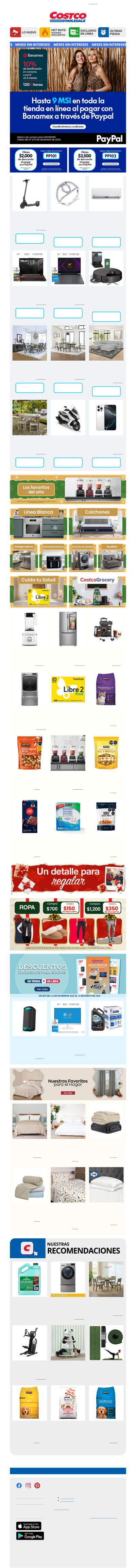 Hasta $2,500 de Descuento + MSI al pagar con Banamex a través de PayPal 📢