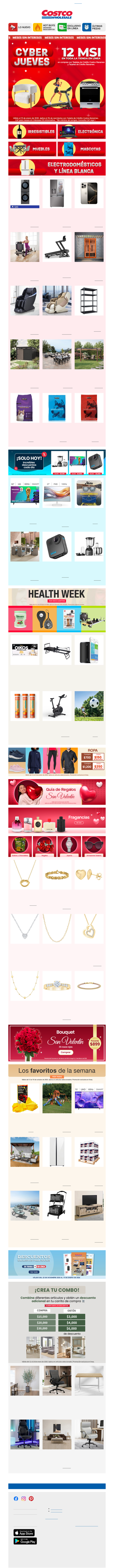 Cyber Jueves 🚨 Día de Meses sin Intereses en Toda la Tienda en Línea