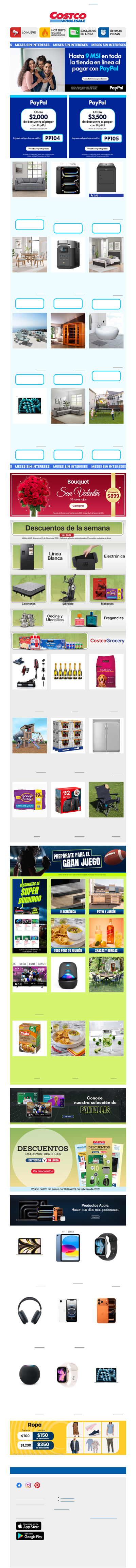 ¡Últimas Horas de MSI en Toda la Tienda en Línea! 💙