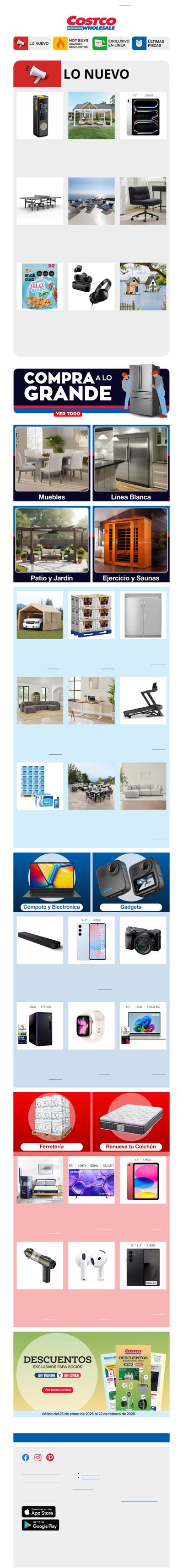 Lo nuevo de esta semana en Costco