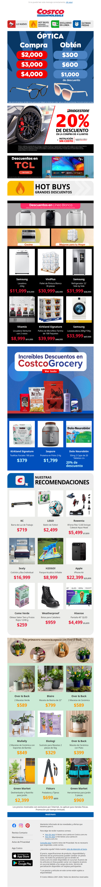 Hasta $1000 de Descuento en Armazones Solares y Oftálmicos 🕶️