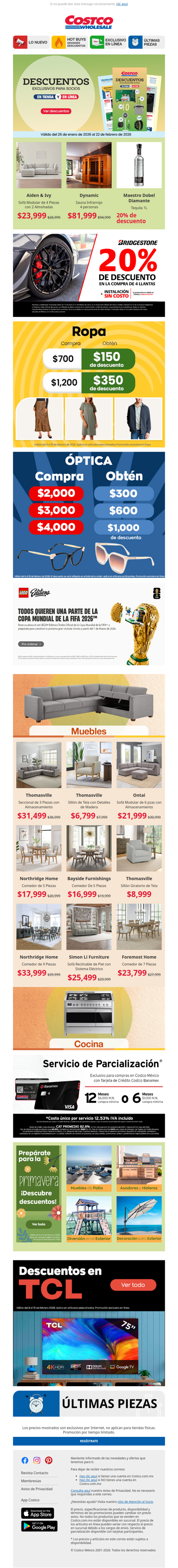 ¡Todo para tu Hogar!  Descubre lo Nuevo en Muebles.