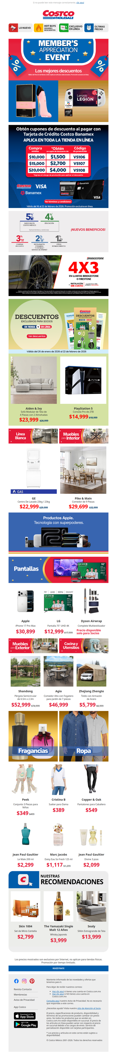 Apreciamos tu Lealtad 💙 Member's Appreciation Event ¡Inicia Hoy!