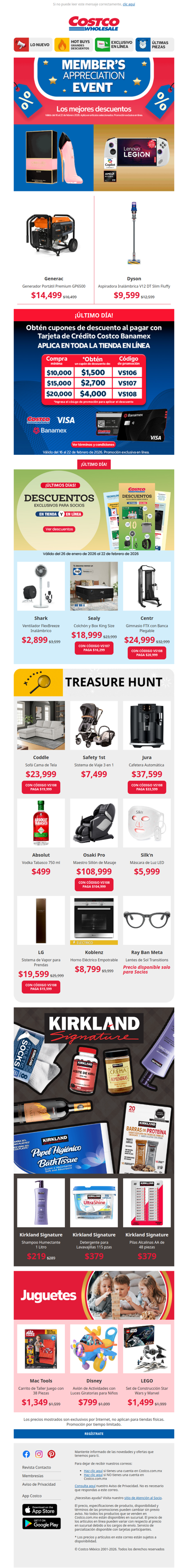 ¡Se Termina Member's Appreciation Event! ❤️