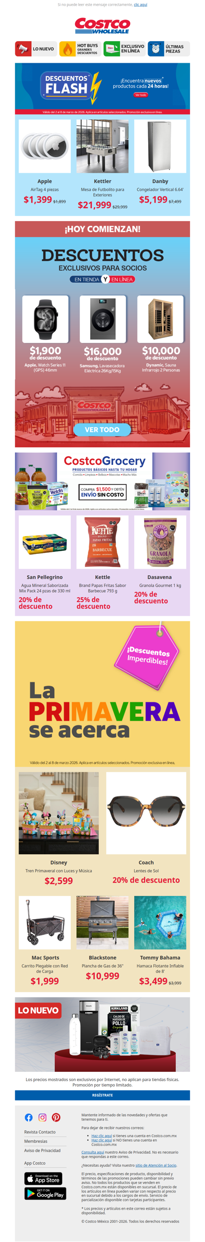 Semana de Descuentos Flash ⚡️ | Hoy Comienzan los Descuentos Exclusivos en Tienda y en Línea