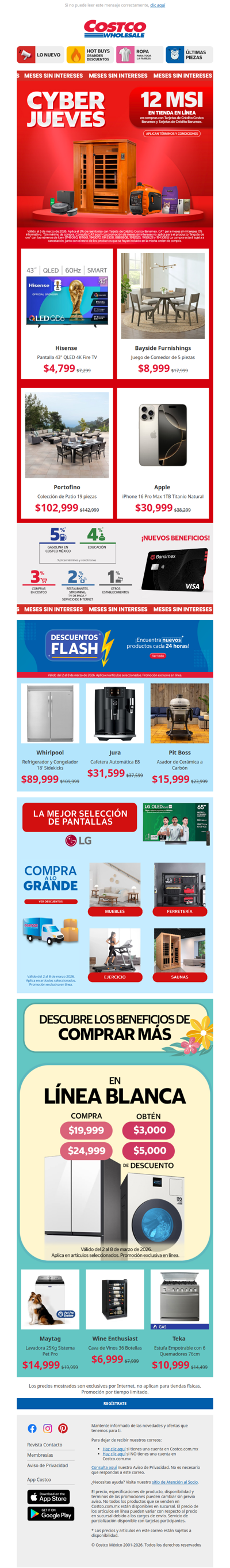 ¡Cyber Jueves de Meses Sin Intereses! 🚨