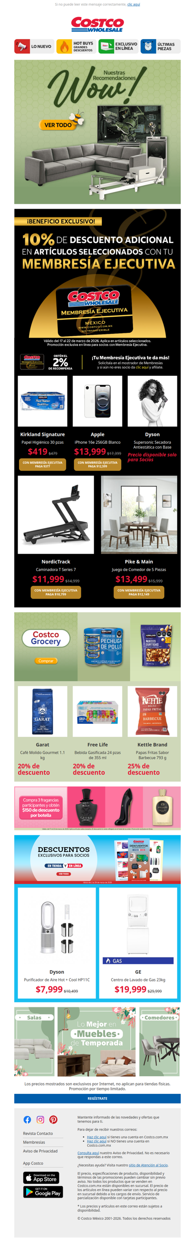 10% de Descuento Adicional con tu Membresía Ejecutiva 🖤