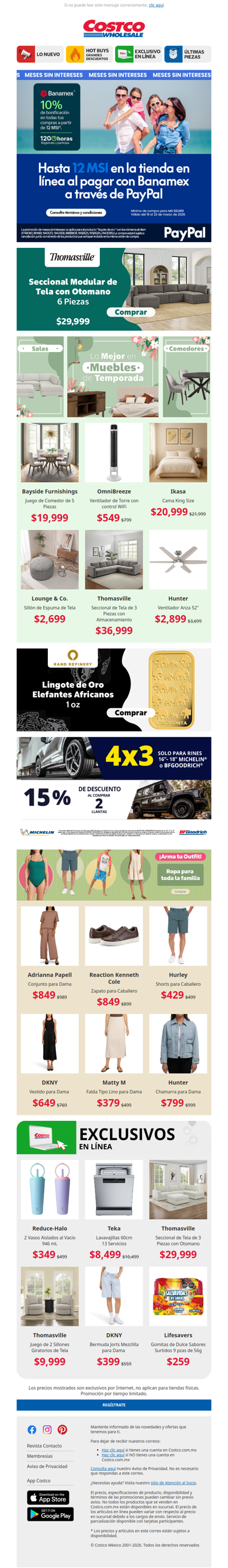 Lo Mejor en Muebles de Temporada