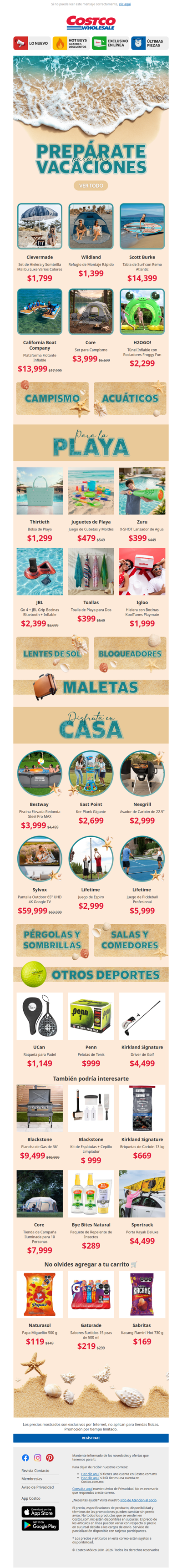 Prepárate para las Vacaciones 🌴😎