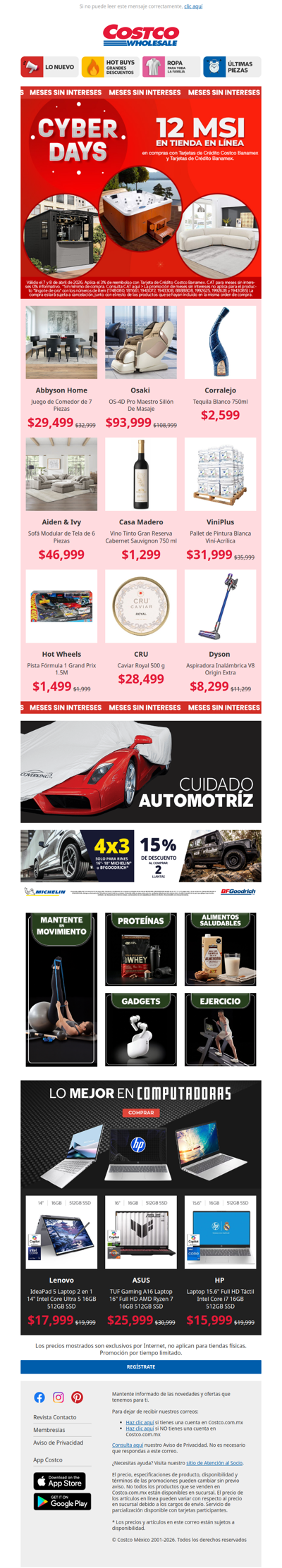 48 Horas de Cyber Days ¡La Tienda en Línea a MSI!