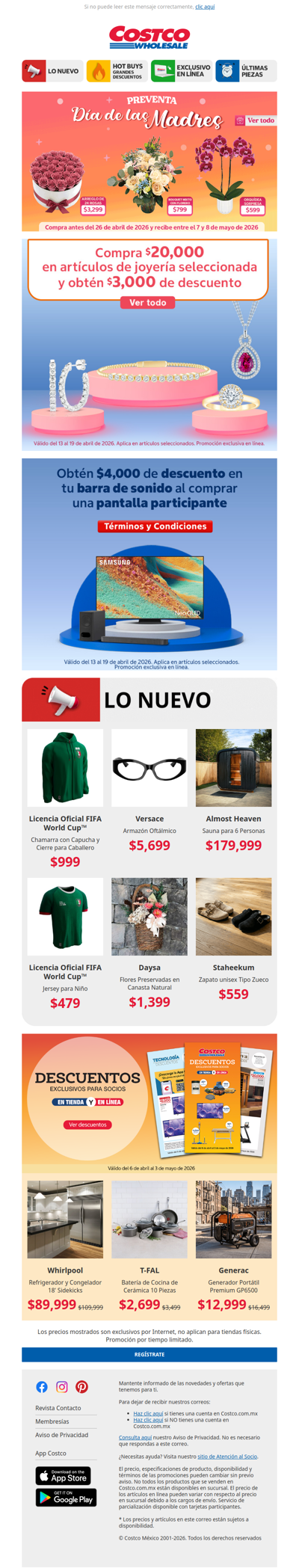 La Joyería Favorita de Mamá con hasta $3,000 de Descuento