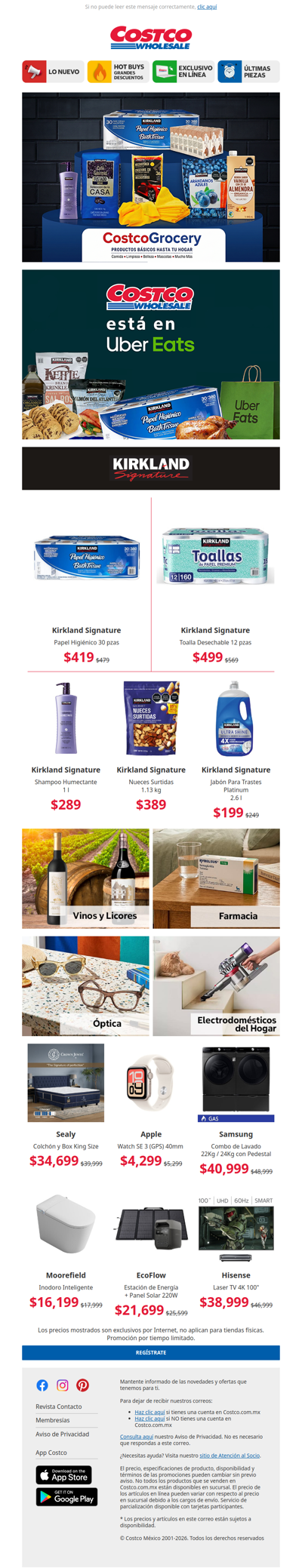 Costco Grocery 🛒 ¡Productos Básicos Hasta tu Hogar!