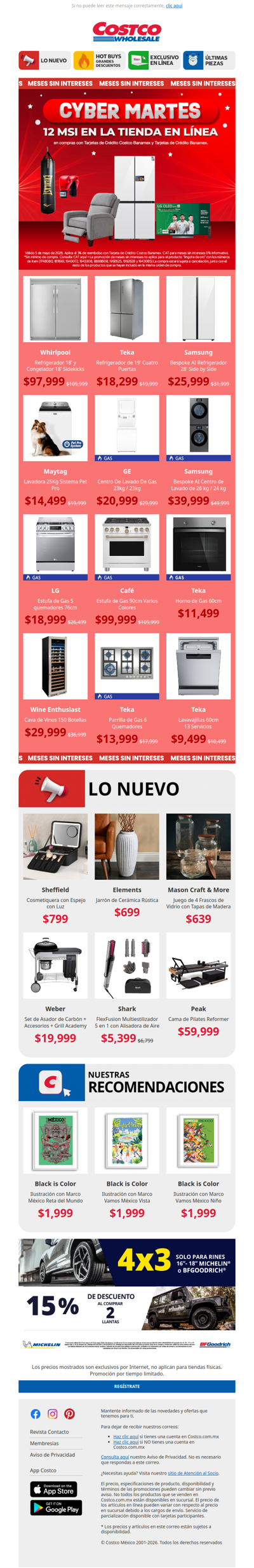 Cyber Martes de MSI en la Tienda en Línea ❤️