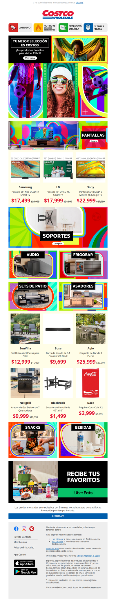 Tus Productos Favoritos para Vivir el Mundial ⚽️
