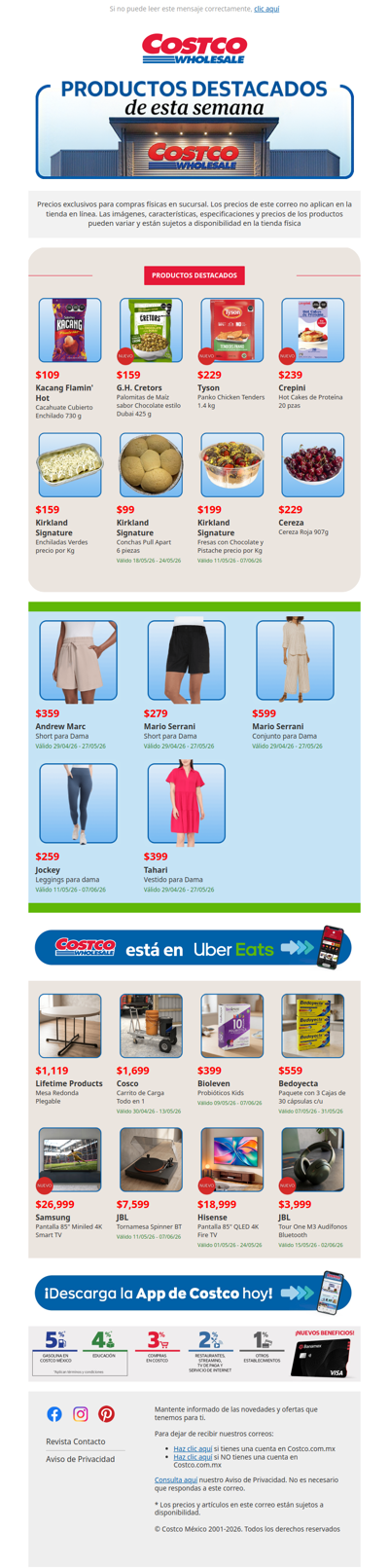 Productos Destacados de Esta Semana