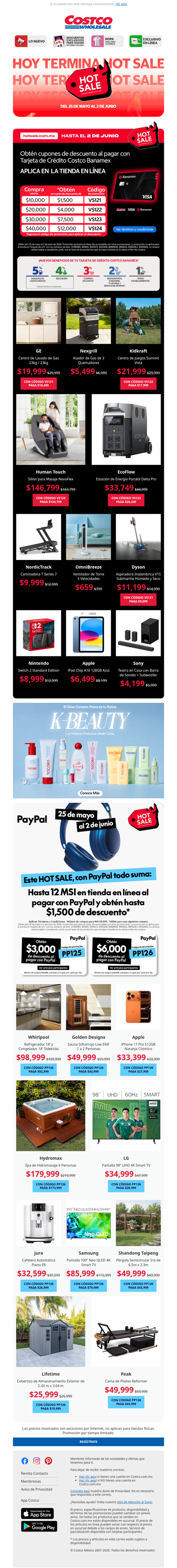 🔥 Hoy es el Último Día de Hot Sale 🔥