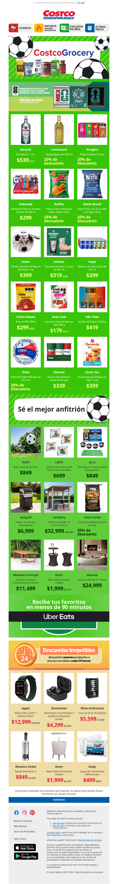 Te Damos Tiempo Extra para Ordenar tus Básicos de Costco Grocery 🛒