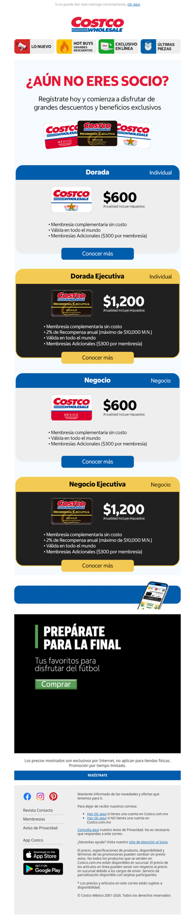 ¿Aún no eres Socio? Descubre Descuentos y Beneficios Exclusivos