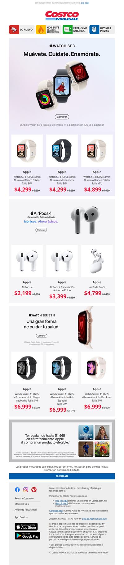 Muévete, Cuídate y Enamórate de Apple Watch